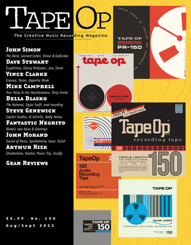 Tape Op Magazine - Issue No. 150 (Aug/Sept 2022)