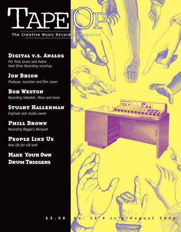 Tape Op Magazine - Issue No. 18 (Jul/Aug 2000)