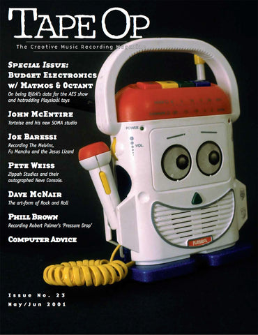 Tape Op Magazine - Issue No. 23 (May/Jun 2001)