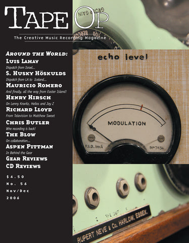 Tape Op Magazine - Issue No. 56 (Nov/Dec 2006)