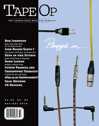 Tape Op Magazine - Issue No. 80 (Nov/Dec 2010)