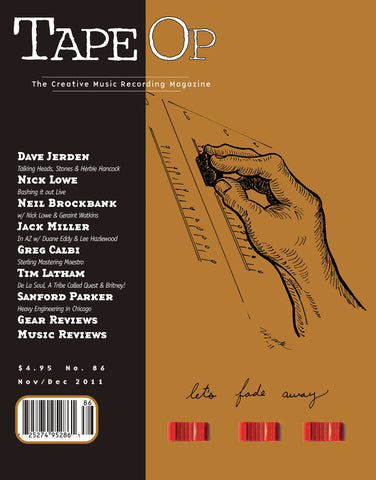 Tape Op Magazine - Issue No. 86 (Nov/Dec 2011)